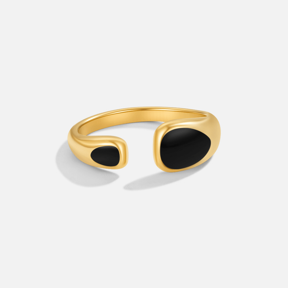 Sahara Black Wrap Ring