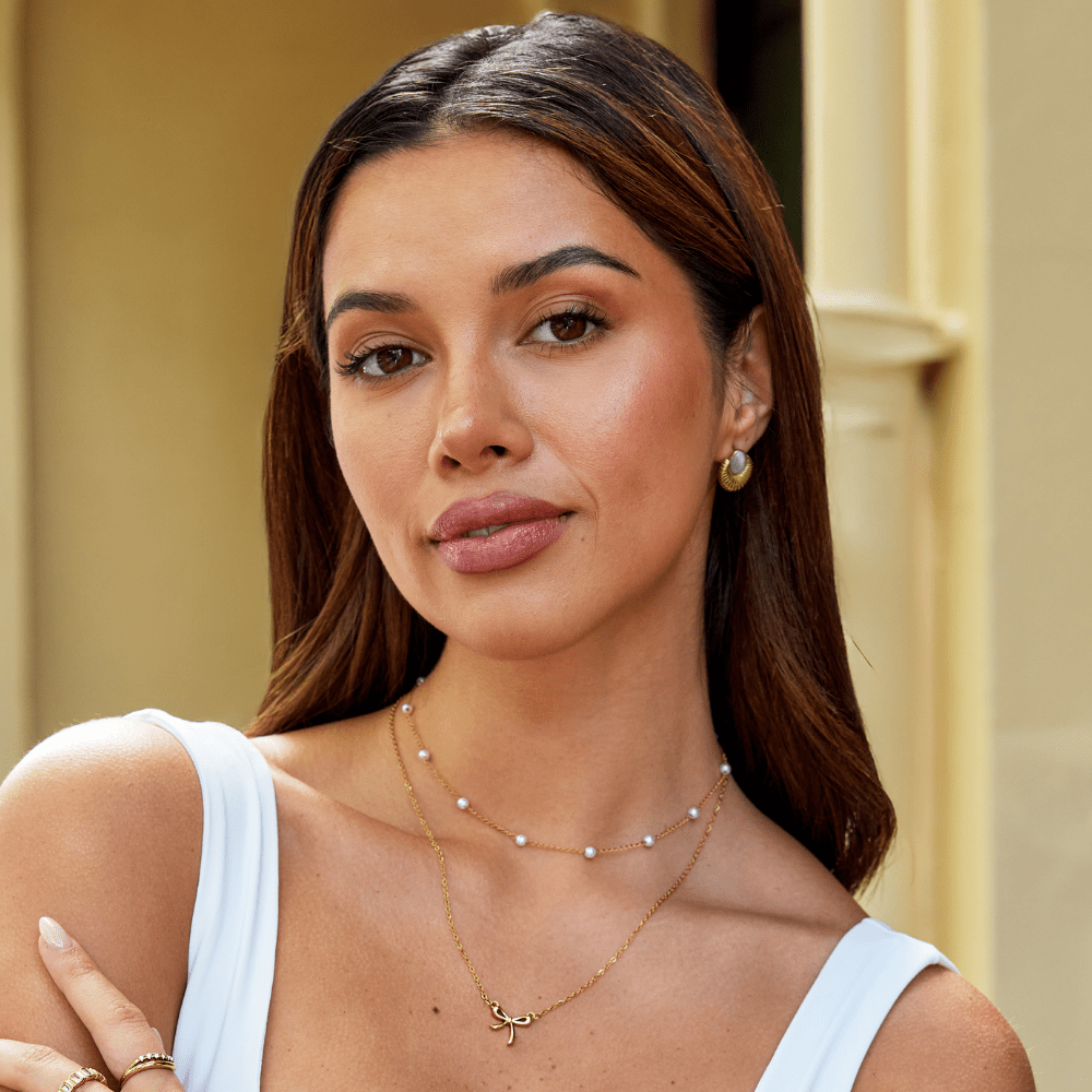 Bohemia Gold-Tone Cat Eye Earrings