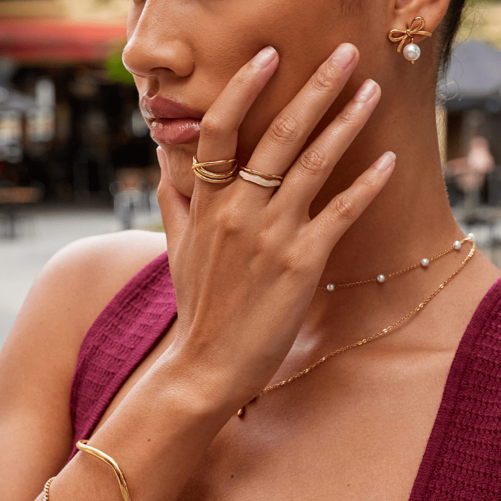 Brooke Infinity Ring