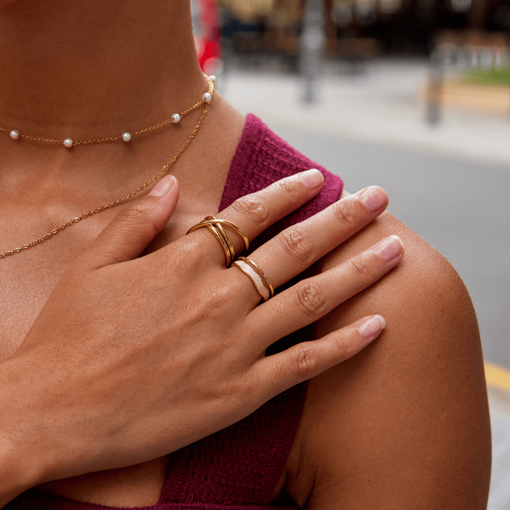 Brooke Infinity Ring