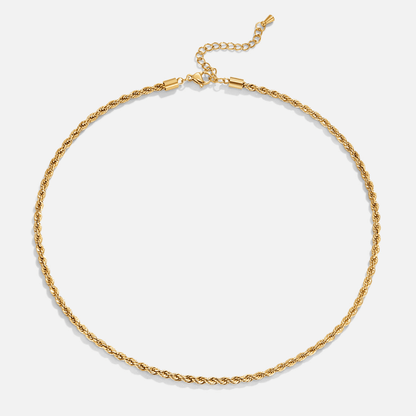Calla Gold-Tone Twisted Chain Necklace