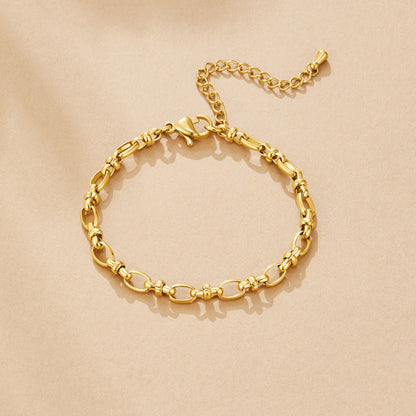 Cami Knotted Link Bracelet