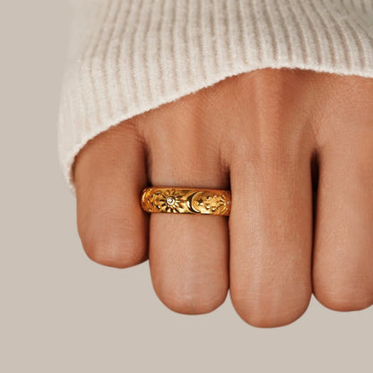 Celestial Gold-Tone Ring