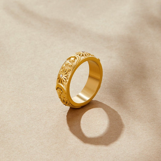 Celestial Gold-Tone Ring