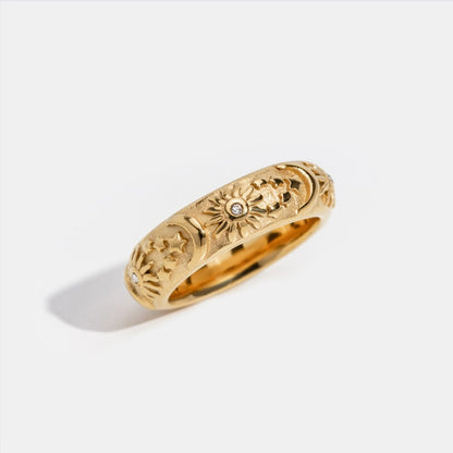 Celestial Gold-Tone Ring