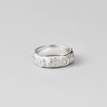 Celestial Silver-Tone Ring