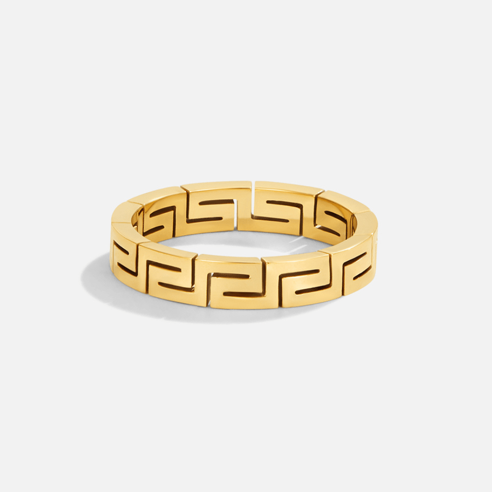 Celestine Gold-Tone Open Ring