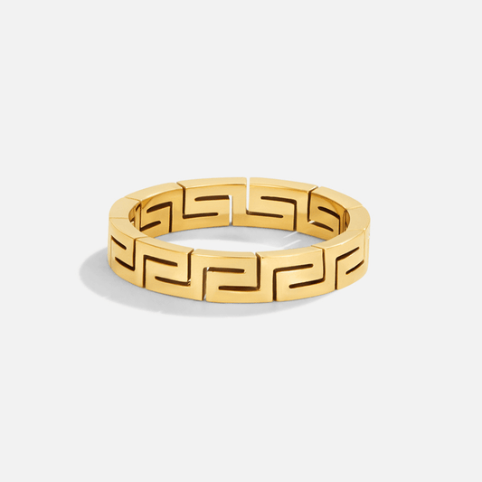 Celestine Gold-Tone Open Ring