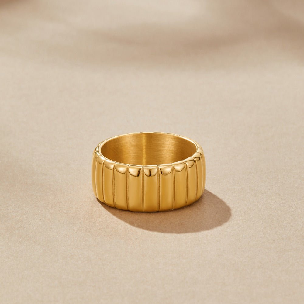 Chunky Calira Gold-Tone Ring