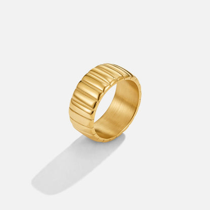 Chunky Calira Gold-Tone Ring