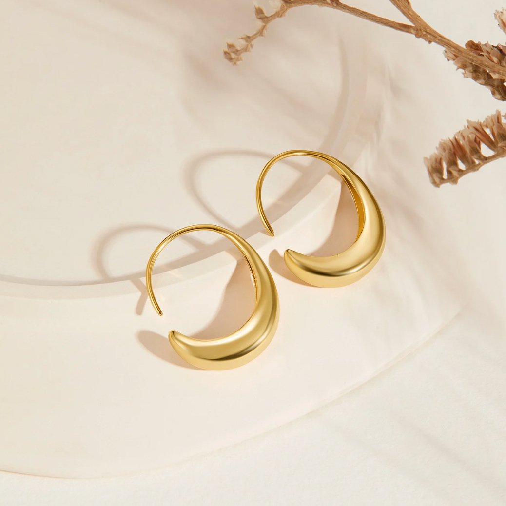 Classic Drop Hoops