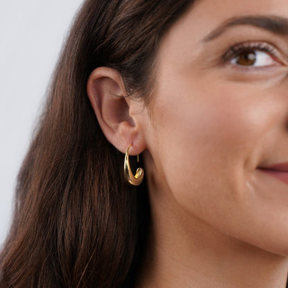 Classic Drop Hoops