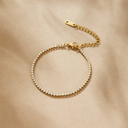 Cordelia Gold-Tone Tennis Bracelet