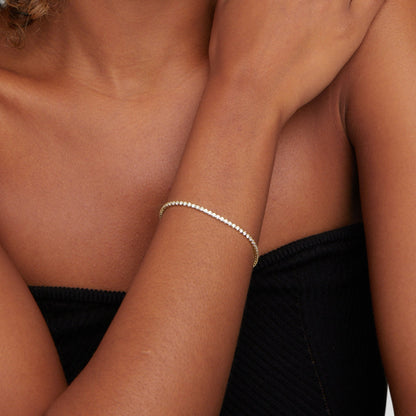 Cordelia Gold-Tone Tennis Bracelet