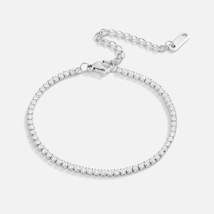 Cordelia Silver-Tone Tennis Bracelet