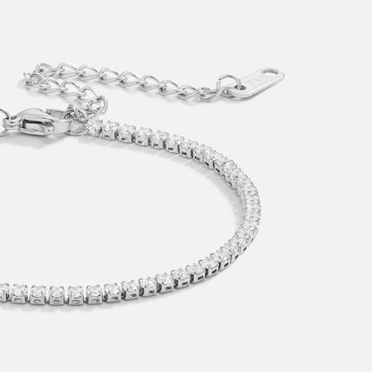 Cordelia Silver-Tone Tennis Bracelet