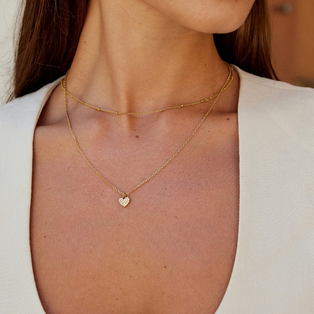 Sweetheart Heart Pendant Necklace