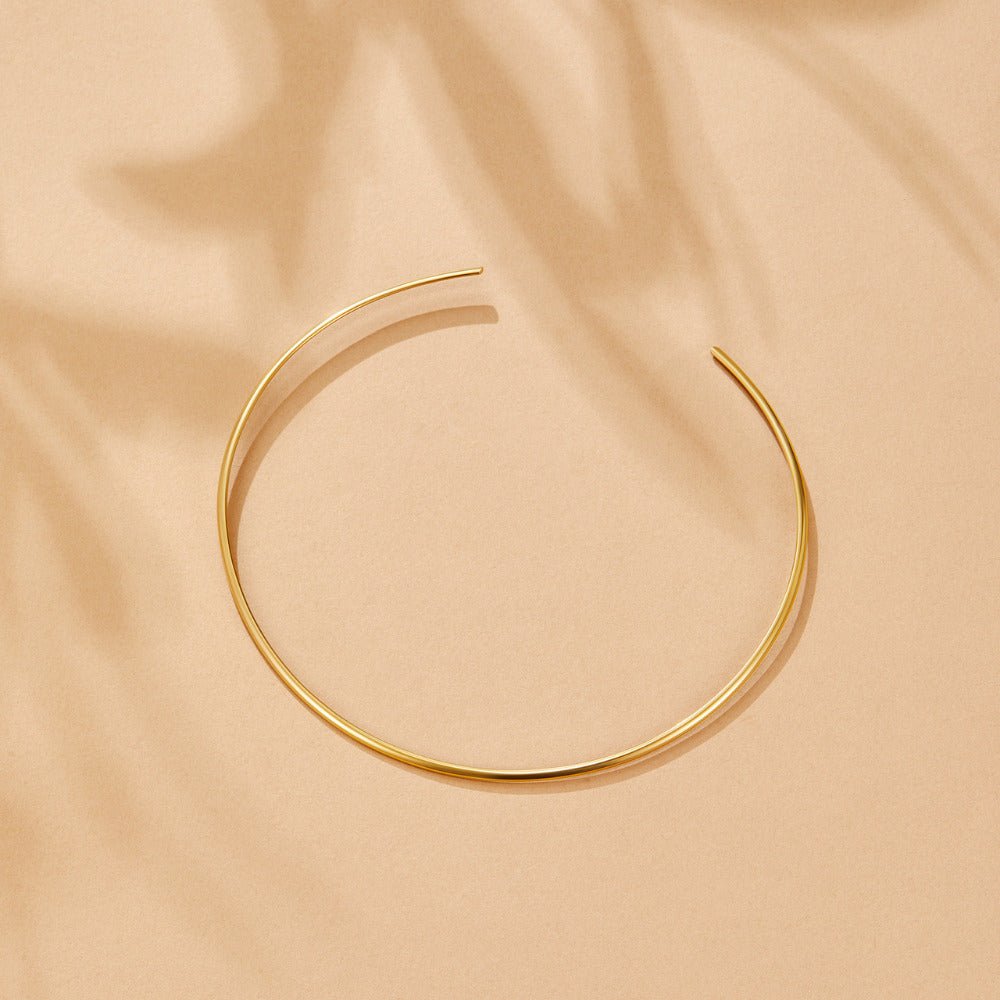 Gold-Tone Collar Necklace