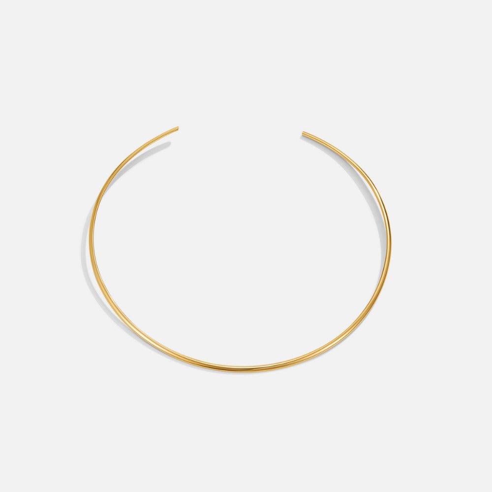 Gold-Tone Collar Necklace