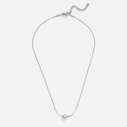Dainty Star Silver-Tone Necklace