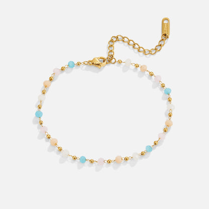 Dalia Beaded Stone Bracelet