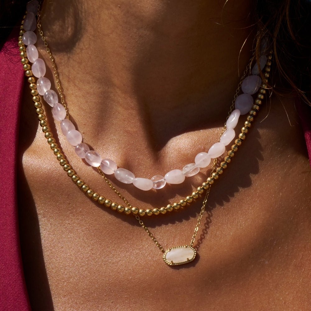 Elena Gold-Tone Ball Chain Necklace