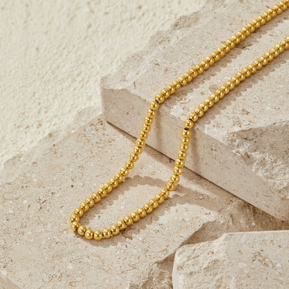 Elena Gold-Tone Ball Chain Necklace