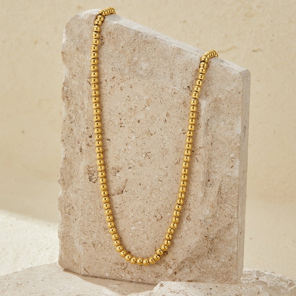 Elena Gold-Tone Ball Chain Necklace