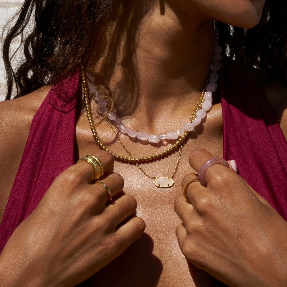 Elena Gold-Tone Ball Chain Necklace