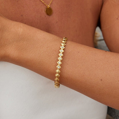 Elle Marquise Crystal Cuff