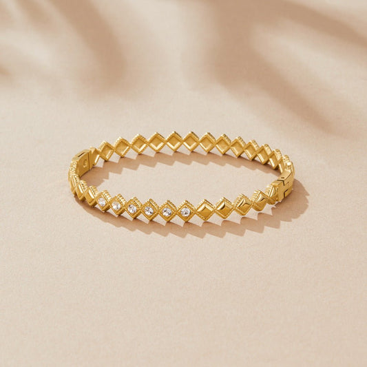 Elle Marquise Crystal Cuff