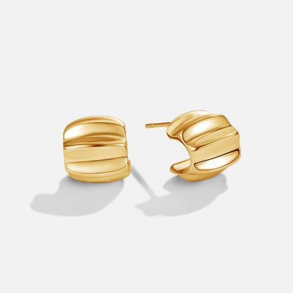 Elsa Mini Wave Hoops