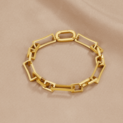Ember Gold-Tone Chain Bracelet