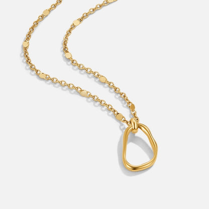 Erin Gold-Tone Pendant Necklace