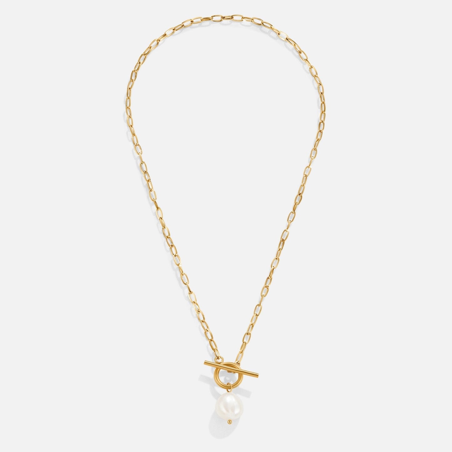 Eva Freshwater Pearl Gold-Tone Necklace