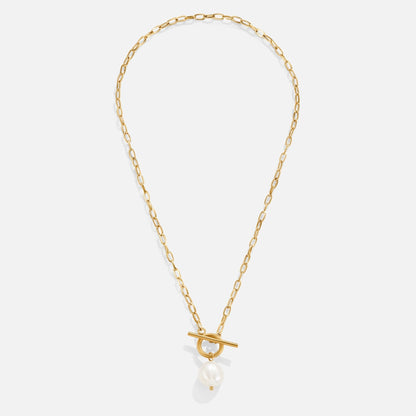 Eva Freshwater Pearl Gold-Tone Necklace