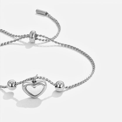 Everyday Heart Charm Bracelet