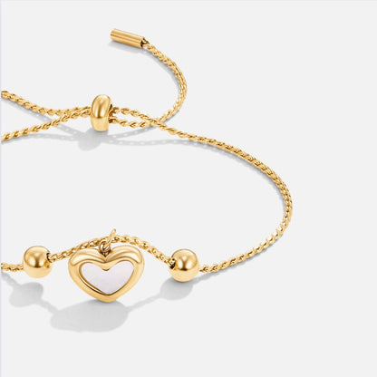 Forever Heart Link Bracelet