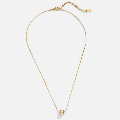 Gigi Gold-Tone Crystal Necklace