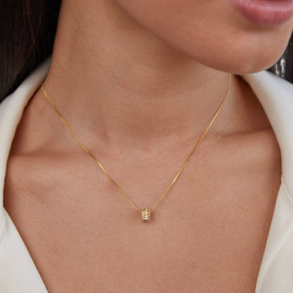 Gigi Gold-Tone Crystal Necklace