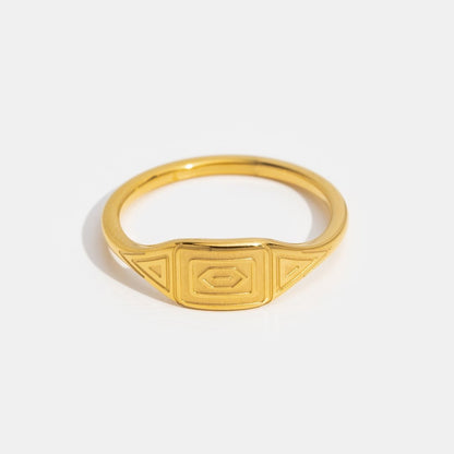Gold-Tone Adaline Ring