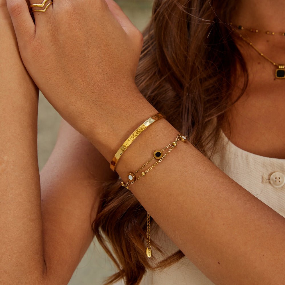 Alexa Gold-Tone Bangle