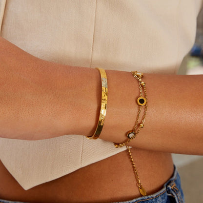 Alexa Gold-Tone Bangle