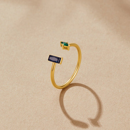 Amore Gold-Tone Crystal Ring