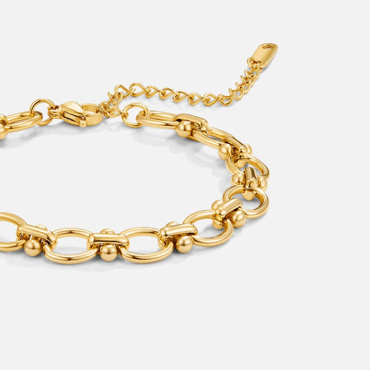 Gold-Tone Link Chain Bracelet