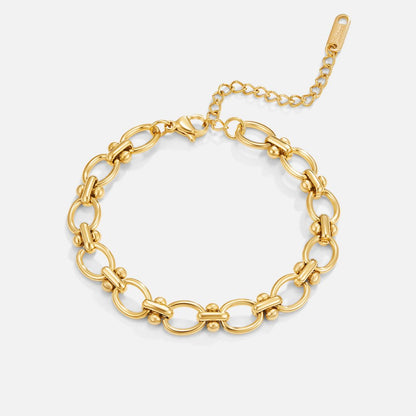 Gold-Tone Link Chain Bracelet