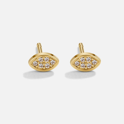 Gold-Tone Montana Studs