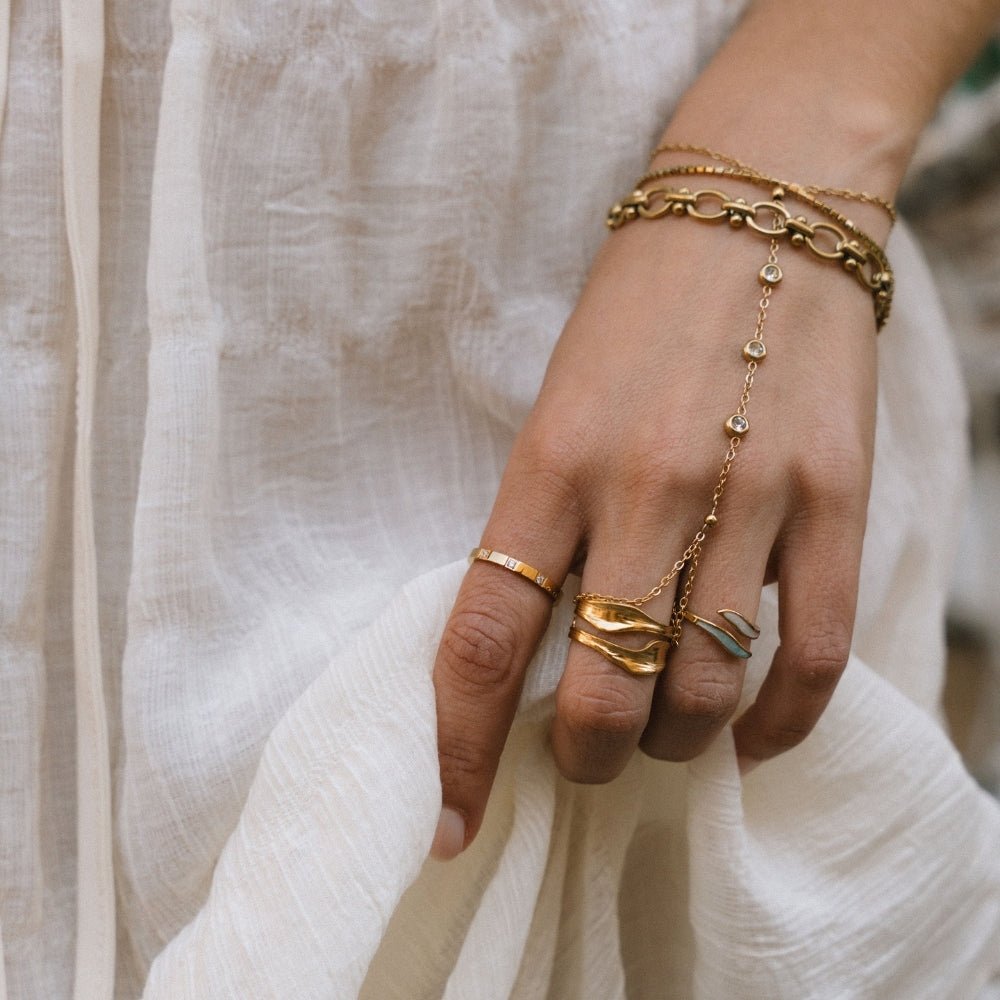 Gold-Tone Penelope Ring