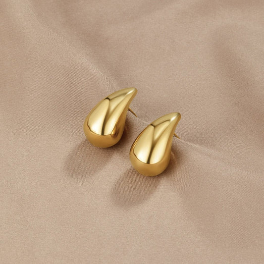 Amara Gold-Tone Teardrop Earrings