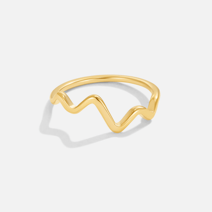 Gold-Tone Zoe Ring